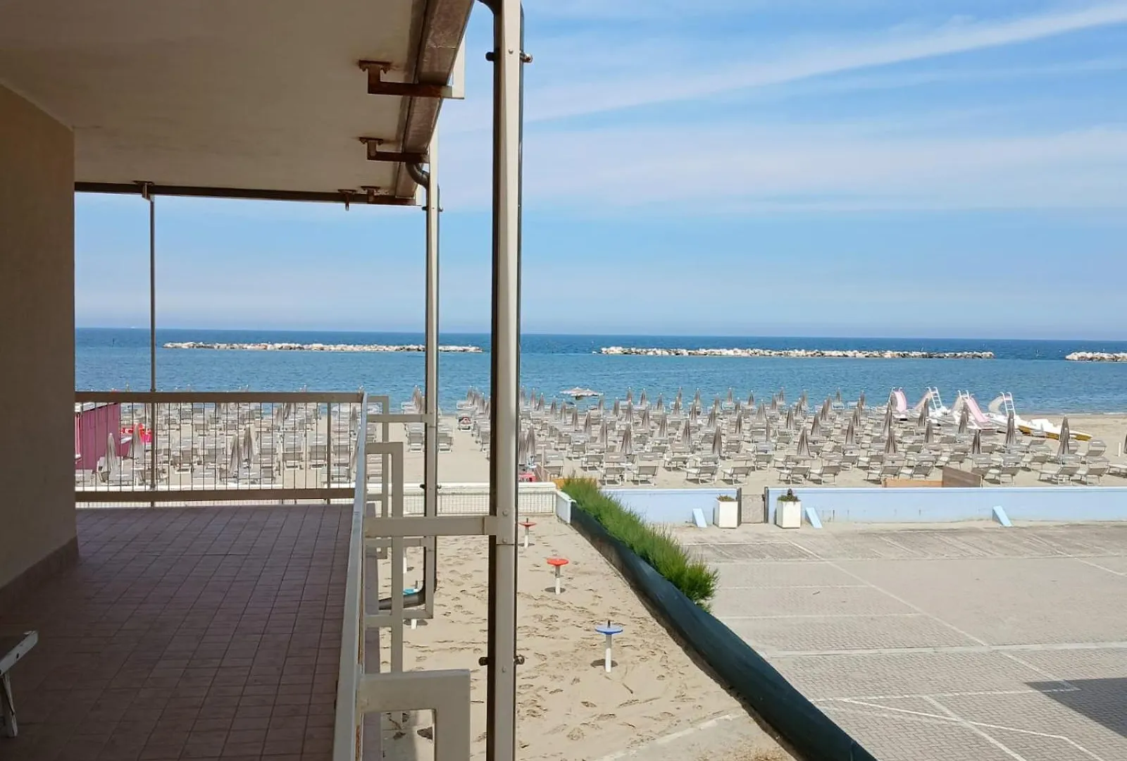 Cn010 - Cesenatico, Ampio Trilocale Fronte Mare Con Spiaggia Inclusa Apartment